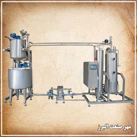 دستگاه پخت شیره اتوماتیک دستگاه پخت شیره اتوماتیک مخصوص پخت انواع شیرهها